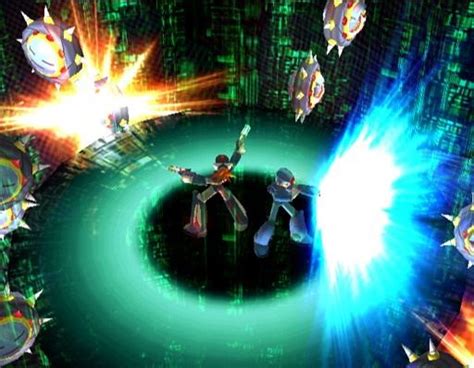 mega man x8 double attack.